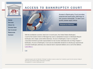 Abc website example screenshot