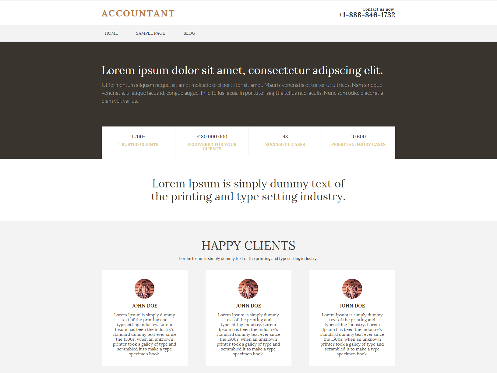 AccountantLaw theme websites examples