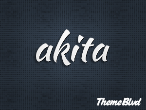 Akita theme websites examples