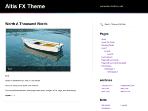 Altis fx theme websites examples