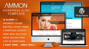 Ammon Theme theme websites examples