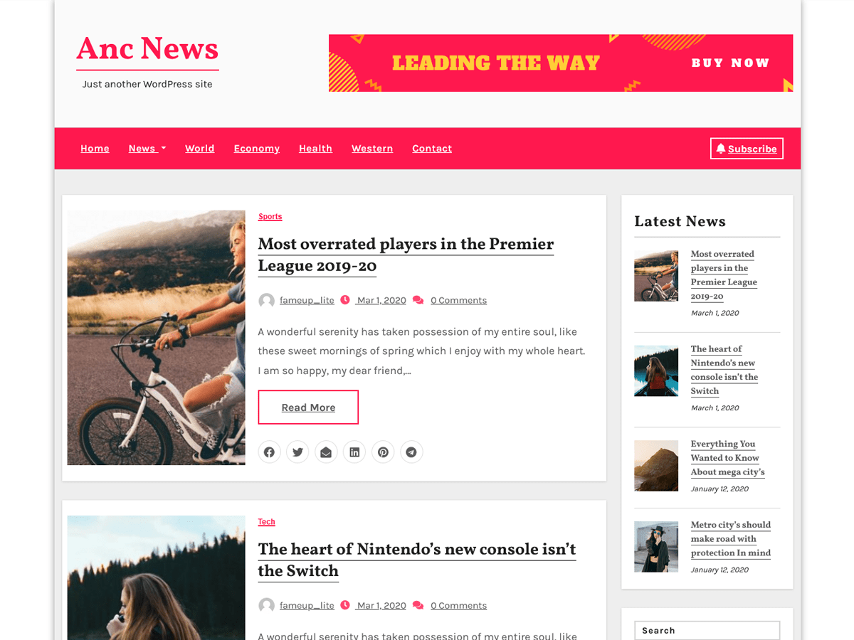 anc-news theme websites examples