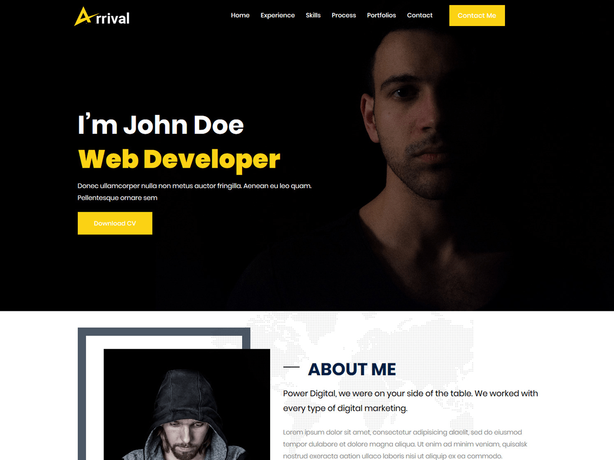arrival-me WordPress theme, websites list used arrival-me theme arrival-me theme websites examples