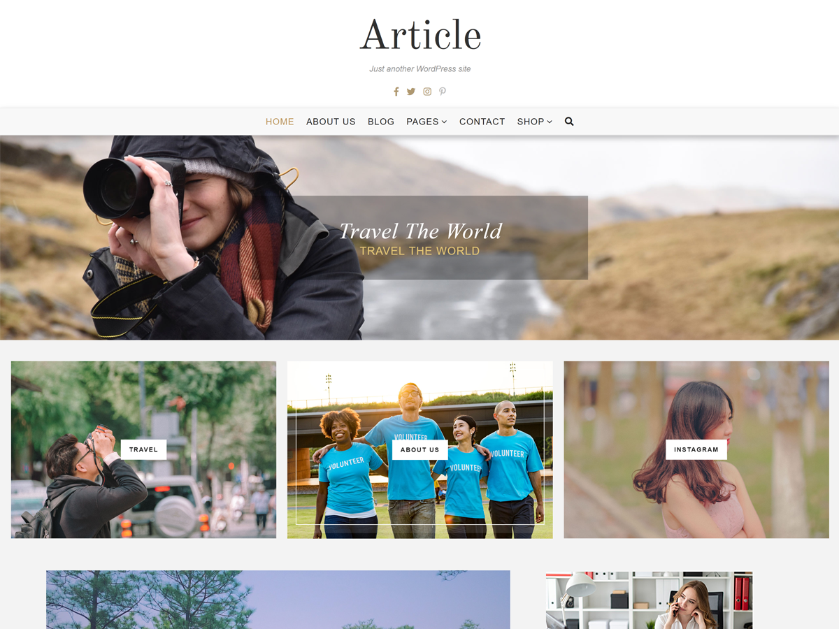 article-lite WordPress theme, websites list used article-lite theme article-lite theme websites examples