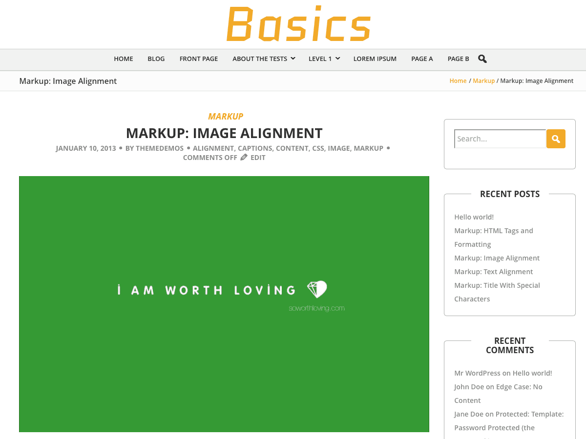 bcorp-basics theme websites examples
