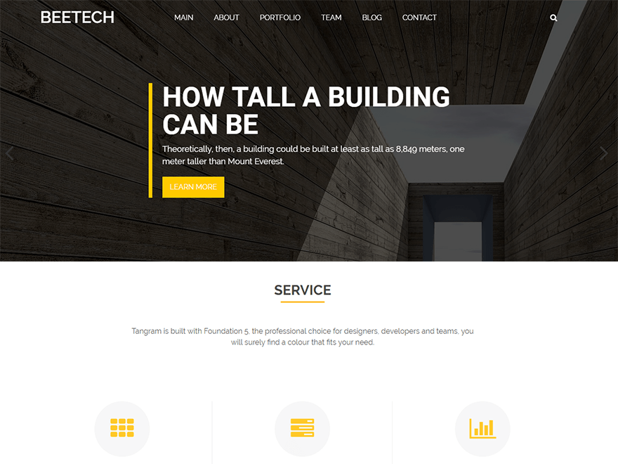 beetech theme websites examples