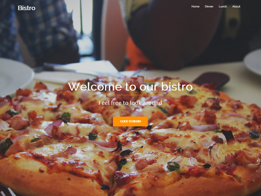 Bistro theme websites examples