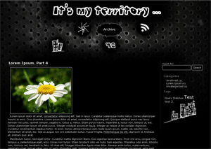 Black Urban theme websites examples