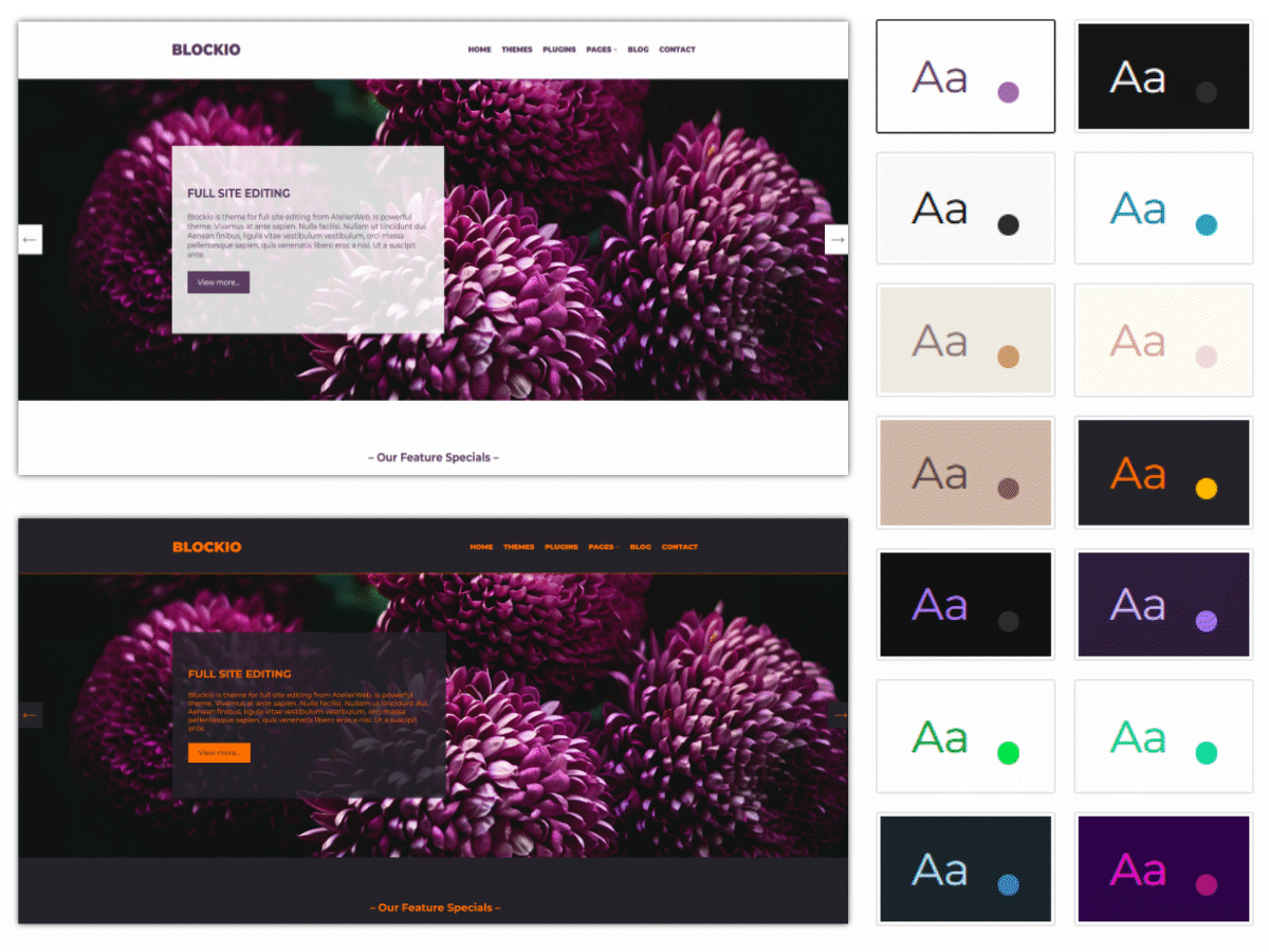 blockio WordPress theme, websites list used blockio theme blockio theme websites examples