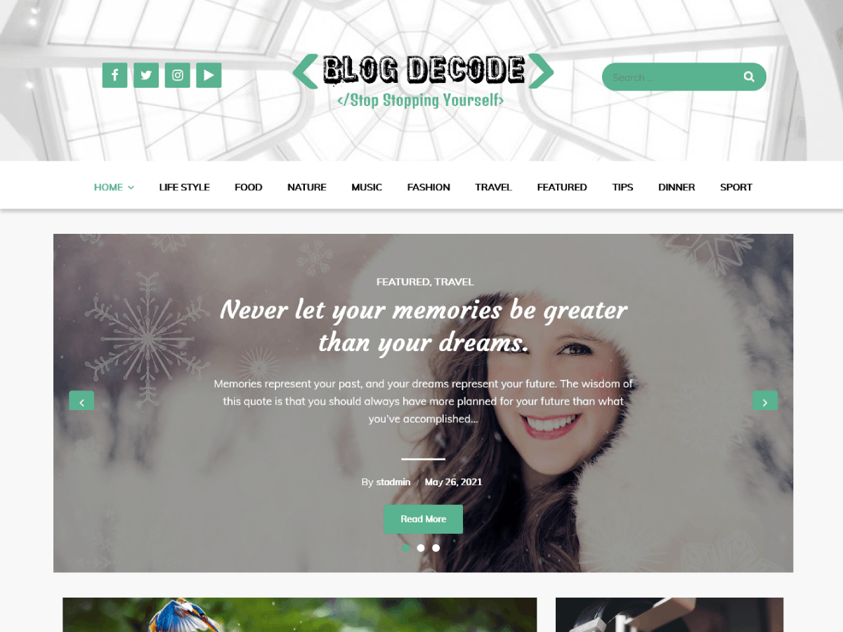 blog-decode WordPress theme, websites list used blog-decode theme blog-decode theme websites examples