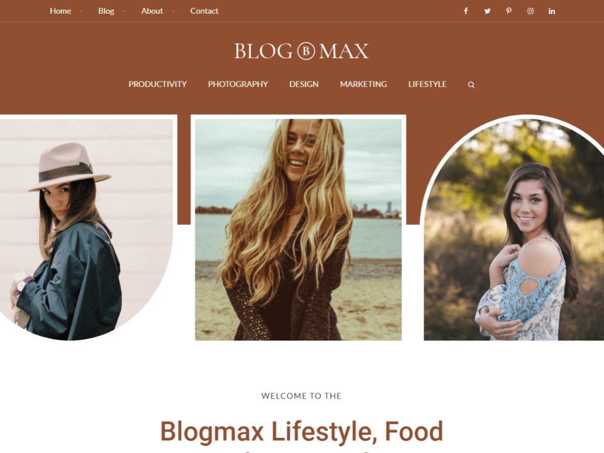 blogmax WordPress theme, websites list used blogmax theme blogmax theme websites examples