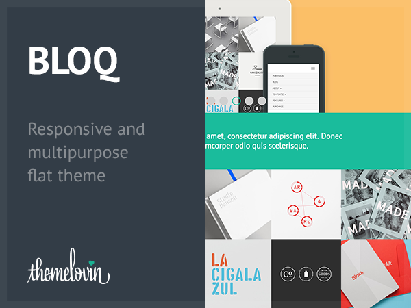 Bloq theme websites examples