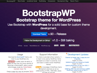 Bootstrap theme websites examples