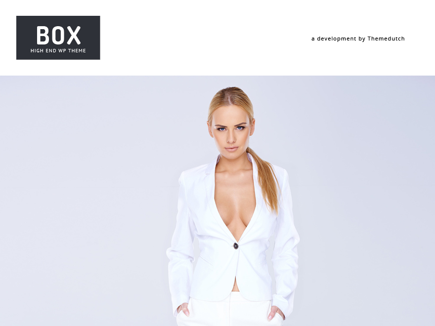 Box website example screenshot