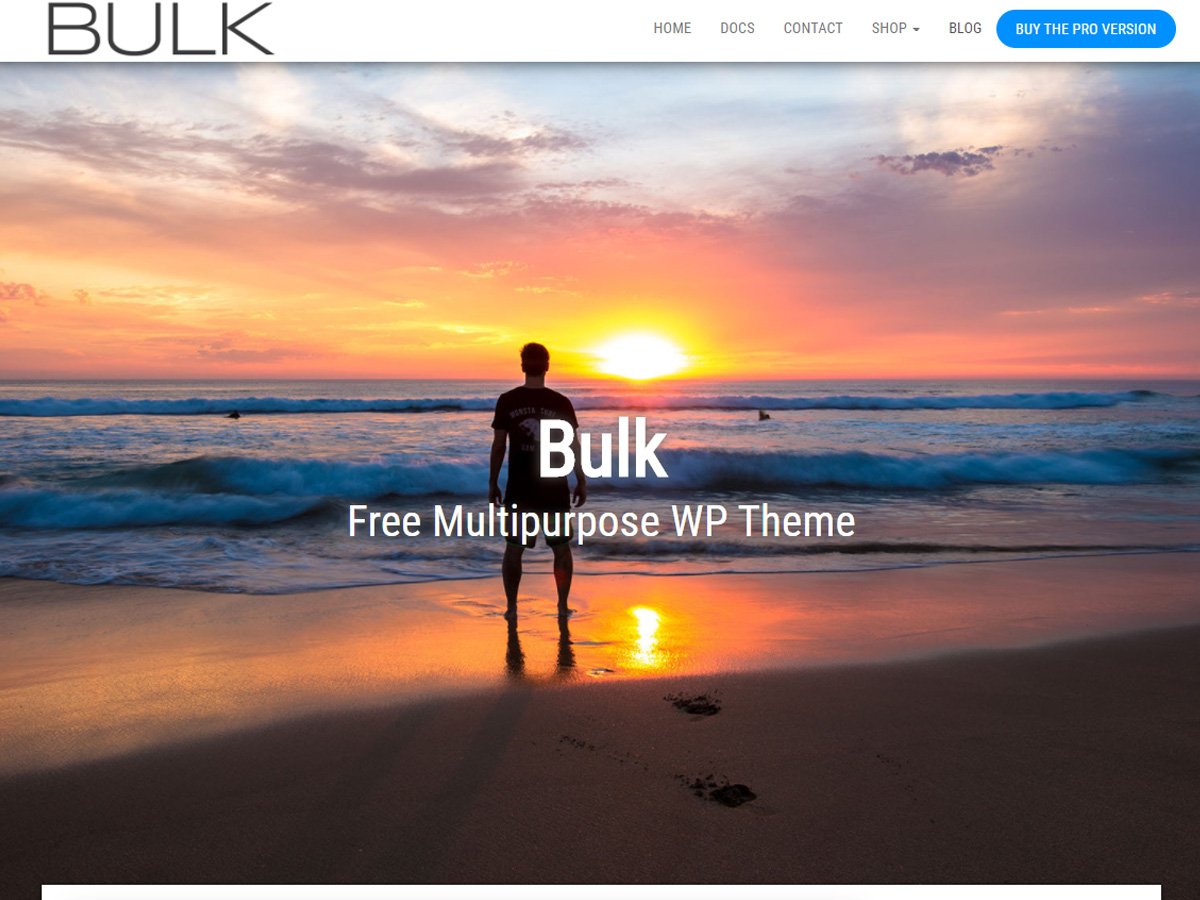 Bulk website example screenshot