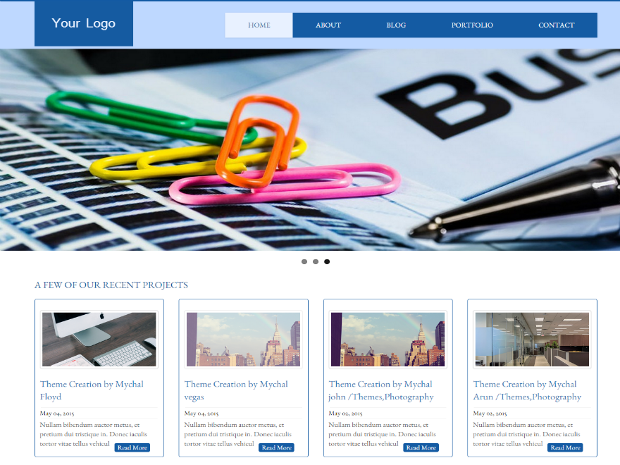 Business Group - VSS theme websites examples