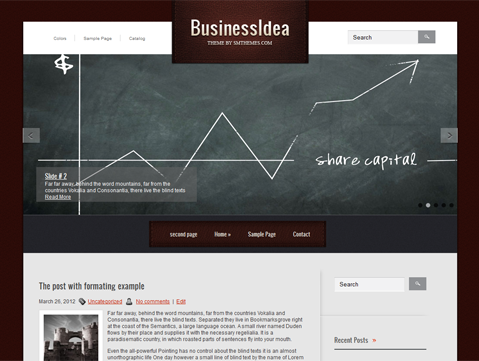 businessidea theme websites examples