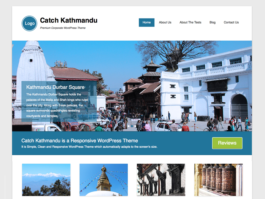 Catch Kathmandu theme websites examples