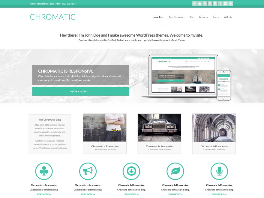 chromatic-premium WordPress theme, websites list used chromatic-premium theme chromatic-premium theme websites examples