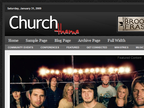 church_30 theme websites examples