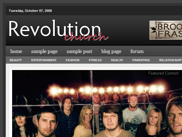 church_tr theme websites examples