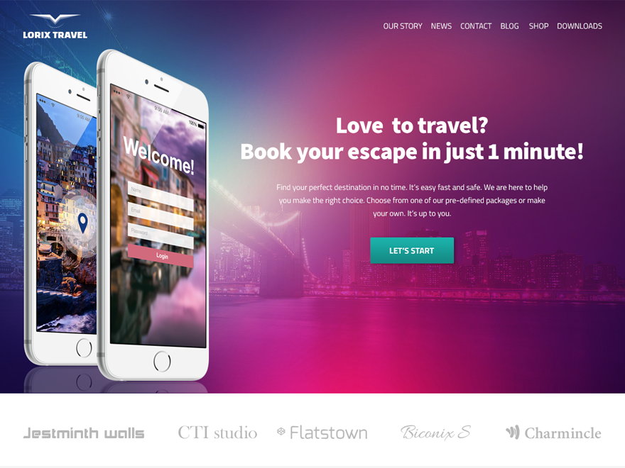 clarina theme websites examples