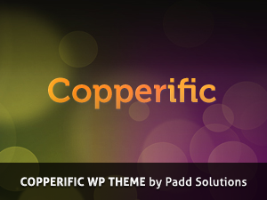 Copperific theme websites examples