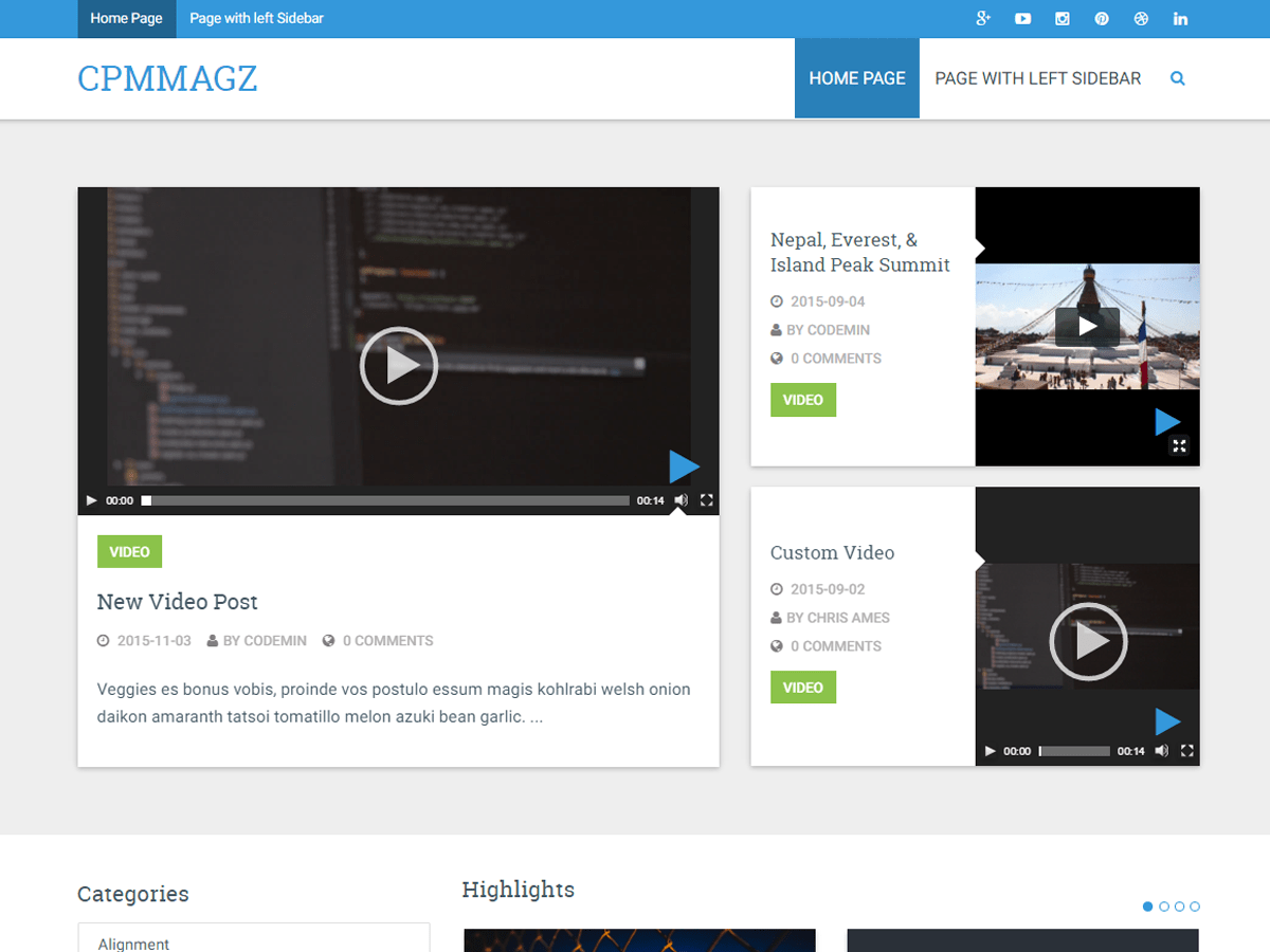 cpmmagz WordPress theme, websites list used cpmmagz theme cpmmagz theme websites examples