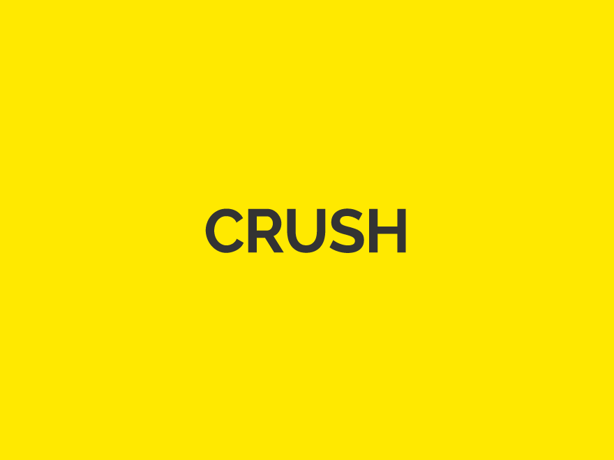 Crush website example screenshot