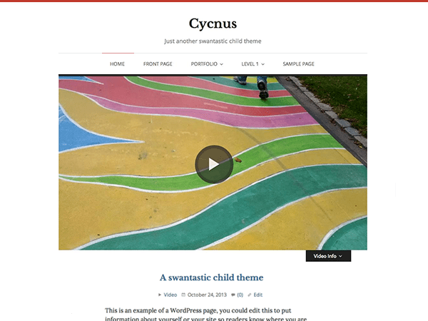 Cycnus WordPress theme, websites list used Cycnus theme Cycnus theme websites examples