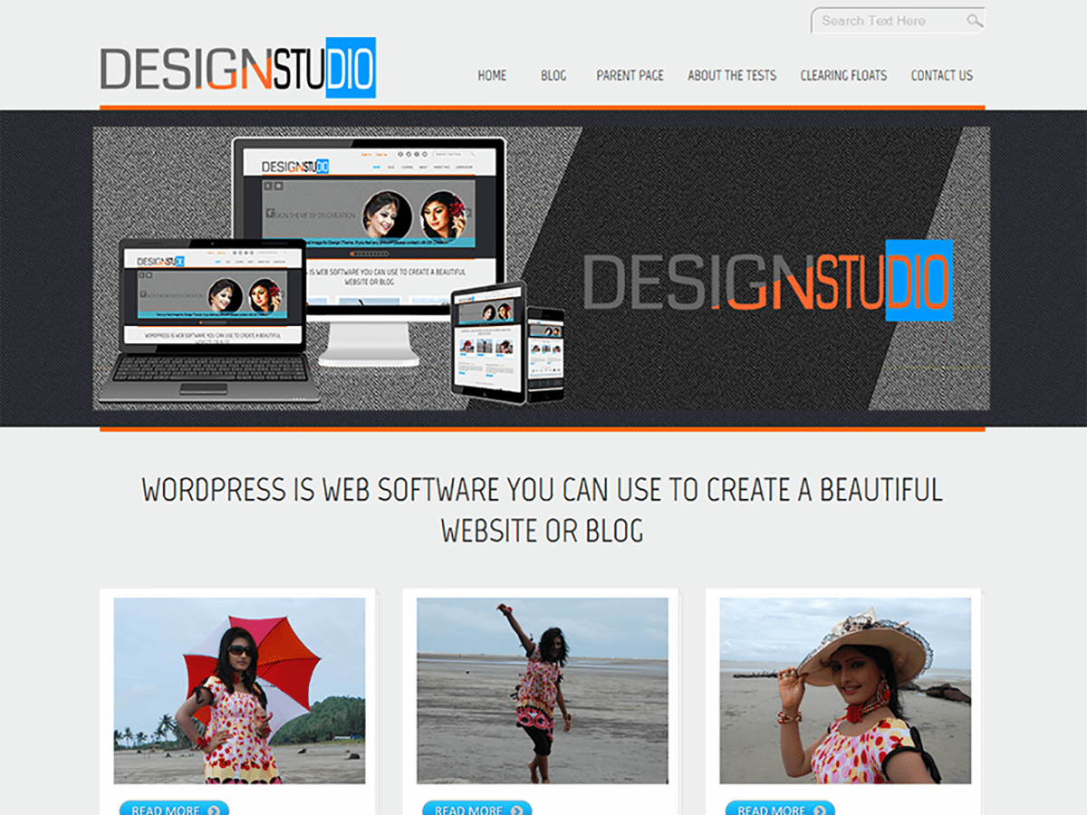 D5 Design website example screenshot