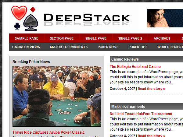 deepstack WordPress theme, websites list used deepstack theme deepstack theme websites examples