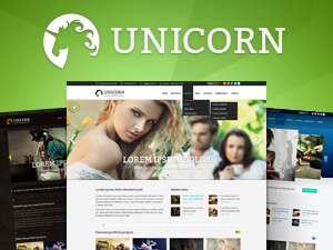 Unicorn theme websites examples