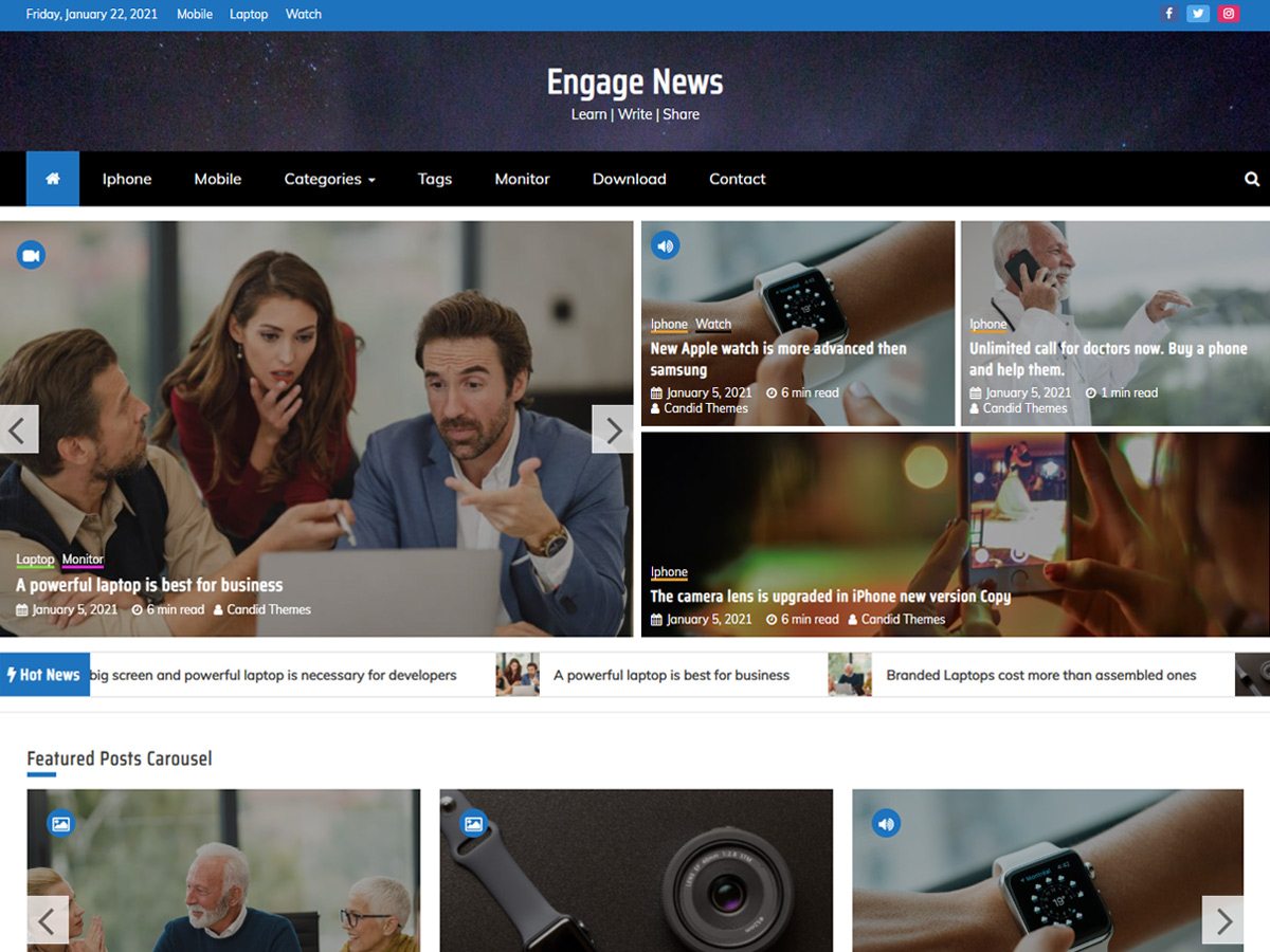 engage-news WordPress theme, websites list used engage-news theme engage-news theme websites examples