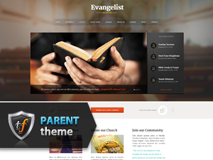 evangelist-parent theme websites examples