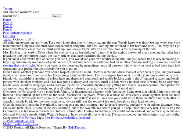 fairhurst WordPress theme, websites list used fairhurst theme fairhurst theme websites examples
