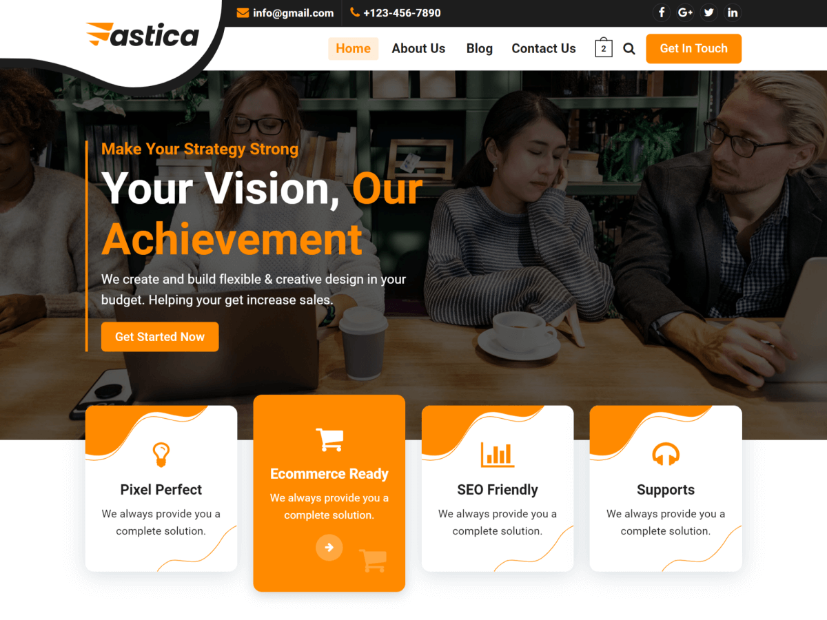 fastica theme websites examples