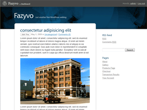 Fazyvo theme websites examples