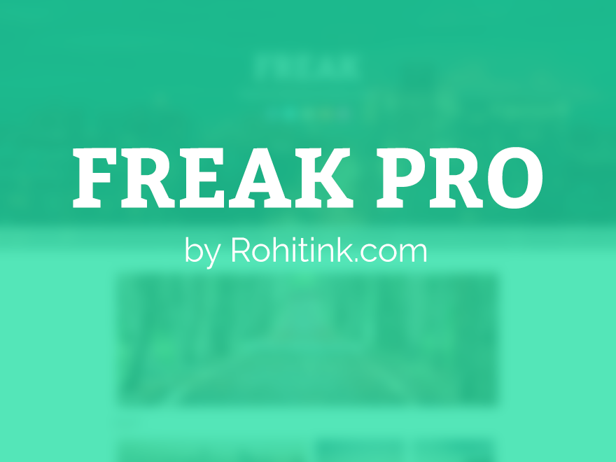 freak-pro theme websites examples