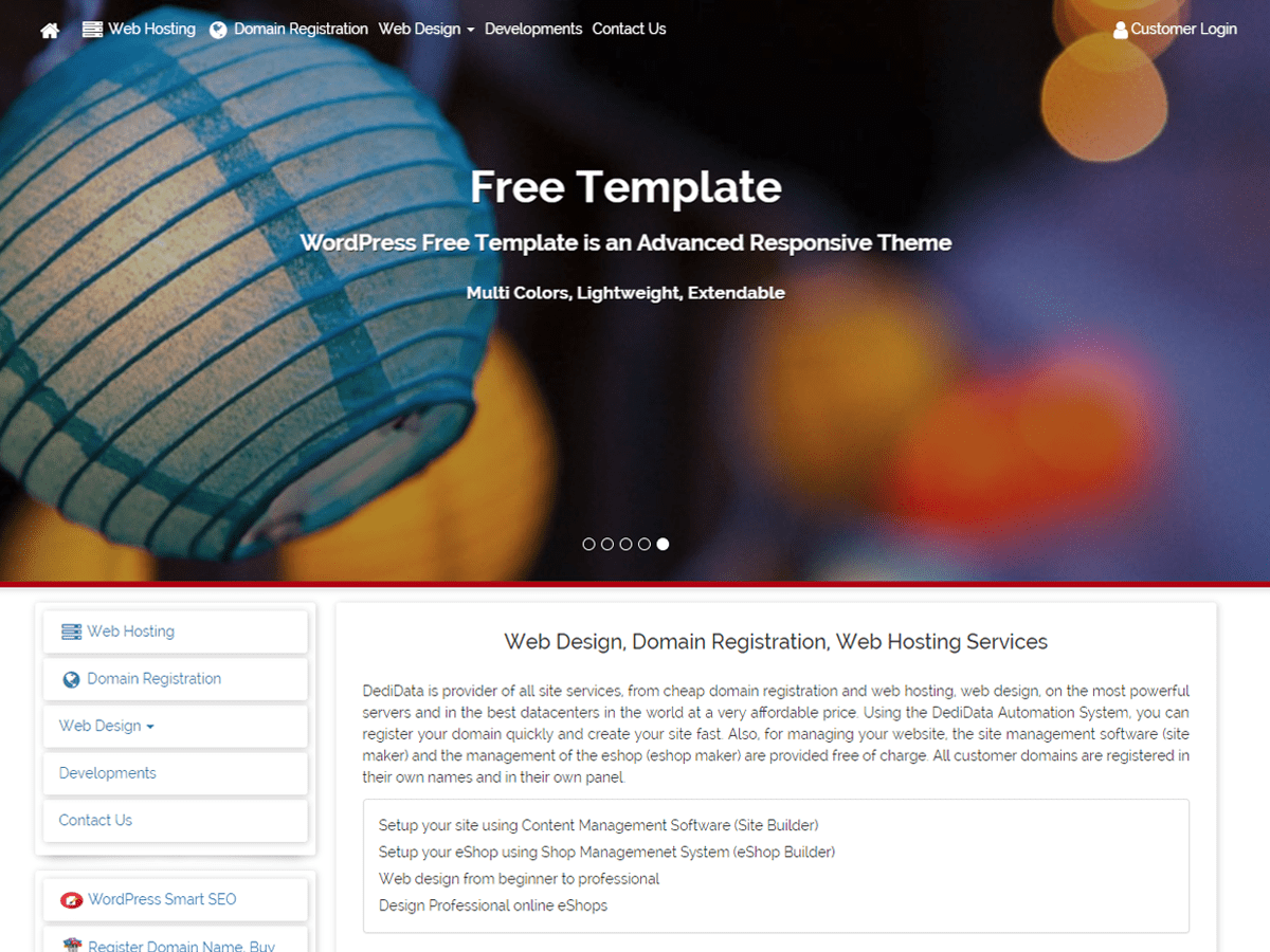 free-template theme websites examples