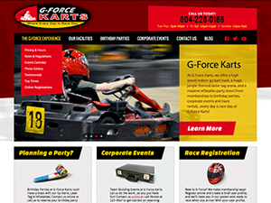 gforce theme websites examples