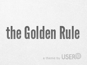 goldenrule theme websites examples