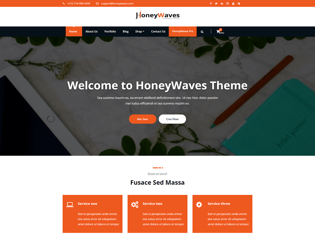 honeywaves WordPress theme, websites list used honeywaves theme honeywaves theme websites examples