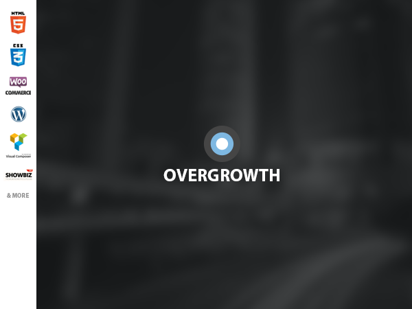 Im Overgrowth theme websites examples