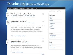 jQ website example screenshot