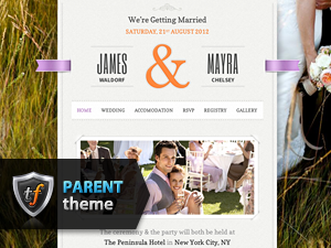 just-married-parent WordPress theme, websites list used just-married-parent theme just-married-parent theme websites examples