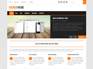 koenda_pro theme websites examples