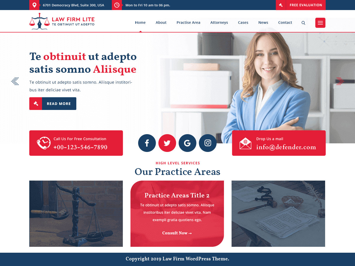 law-firm-lite WordPress theme, websites list used law-firm-lite theme law-firm-lite theme websites examples