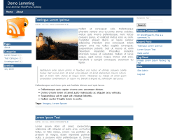 Lemming theme websites examples