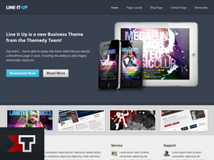 lineitup theme websites examples